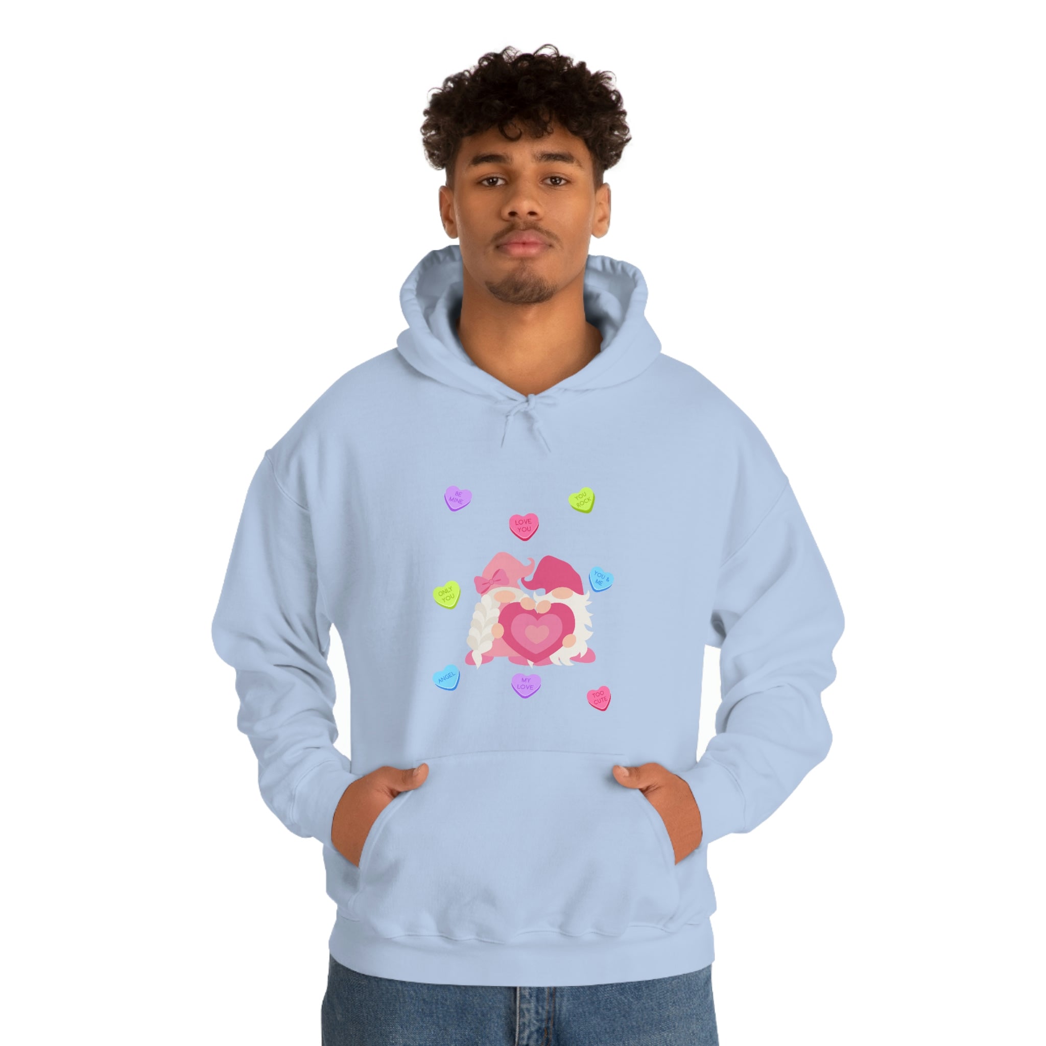 You Gnome I Love you!! Unisex Heavy Blend™ Hooded Sweatshirt