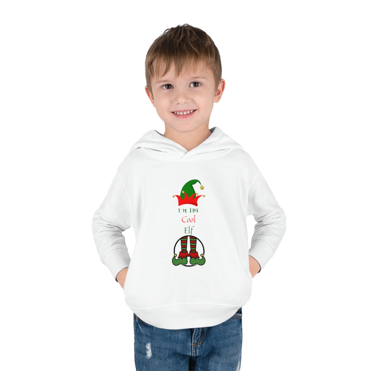 I'm The Cool Elf Toddler Pullover Fleece Hoodie