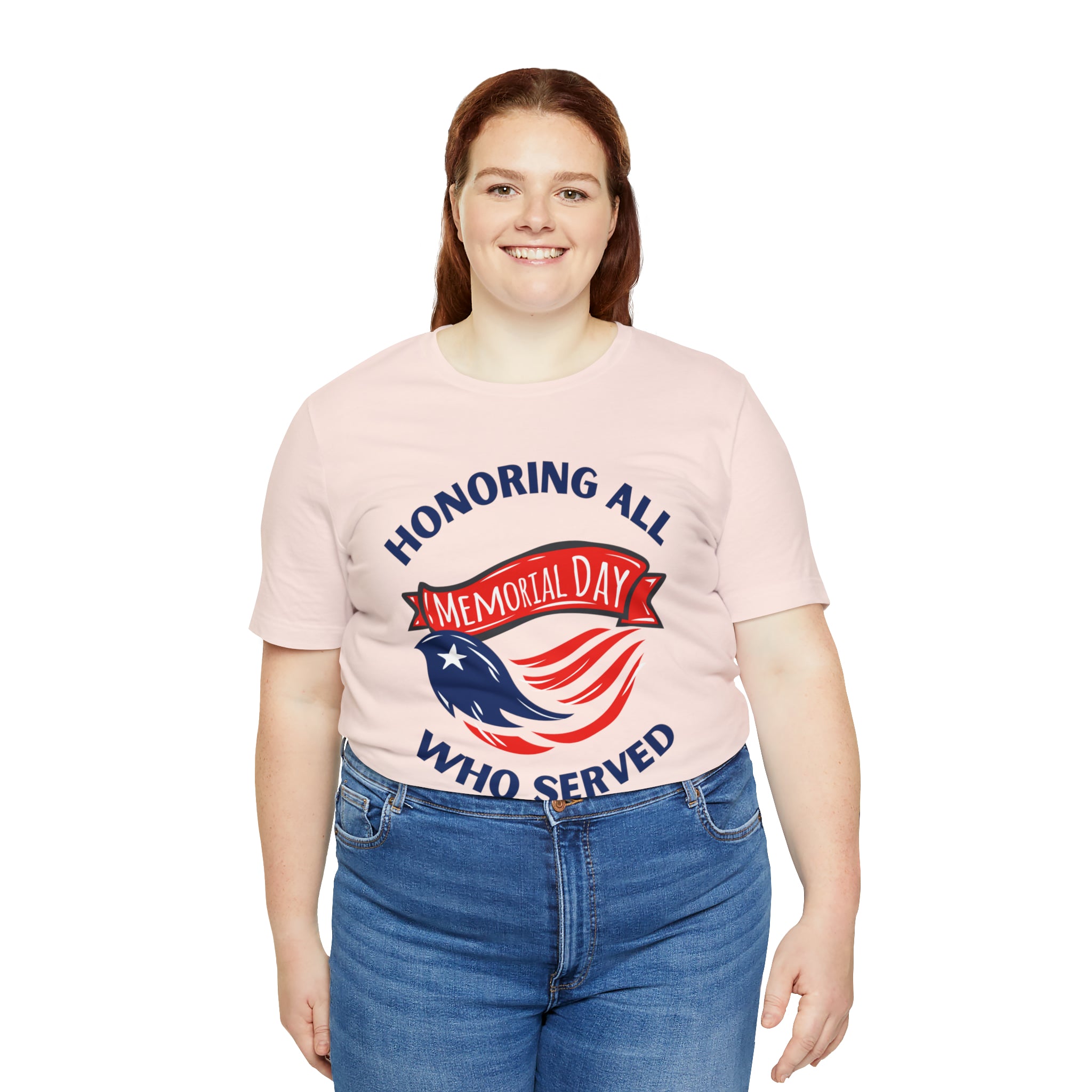 Memorial Day Honoring All Who Served Unisex Jersey Short Sleeve Tee