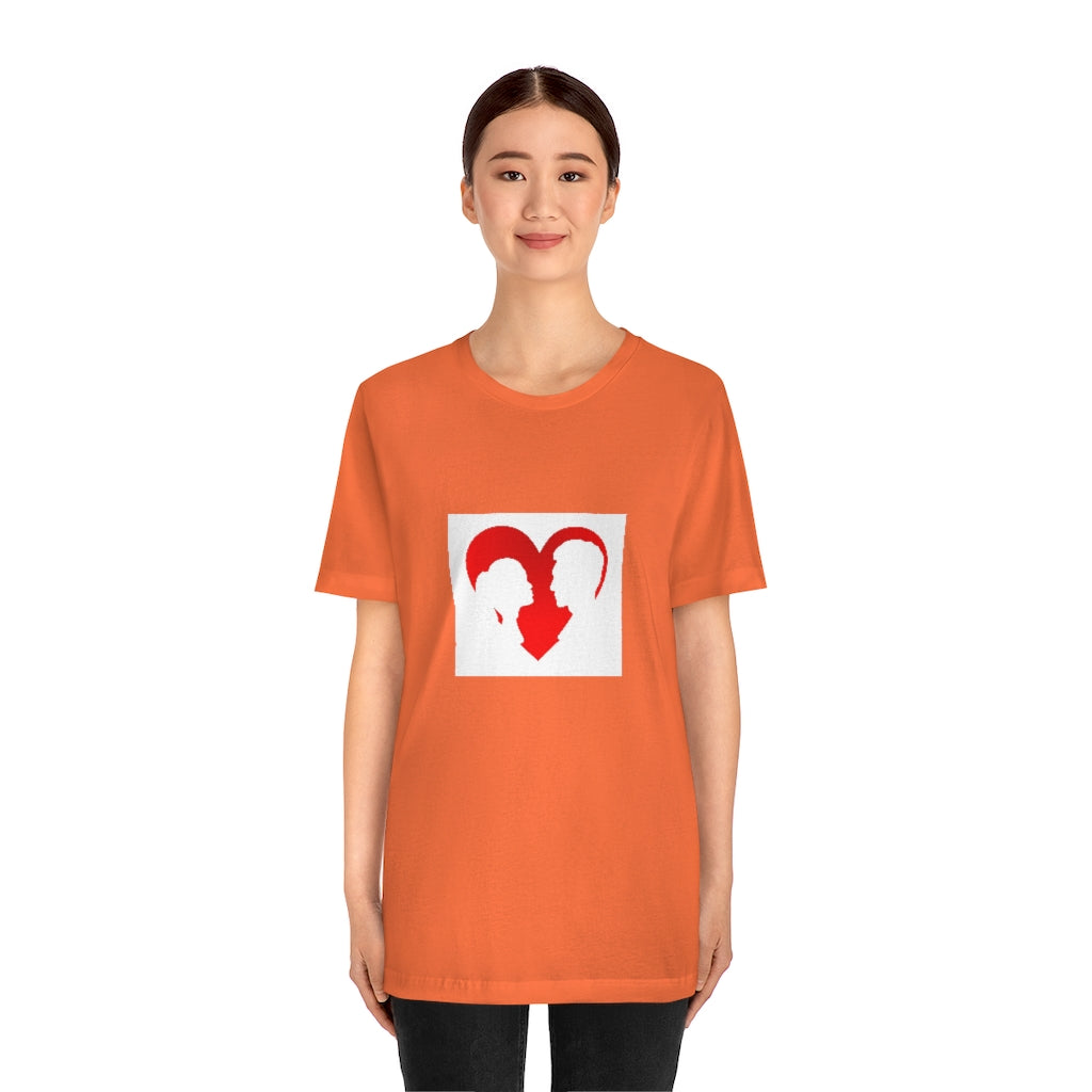 You and Me!! Unisex Jersey Short Sleeve Tee Happy Valentine's