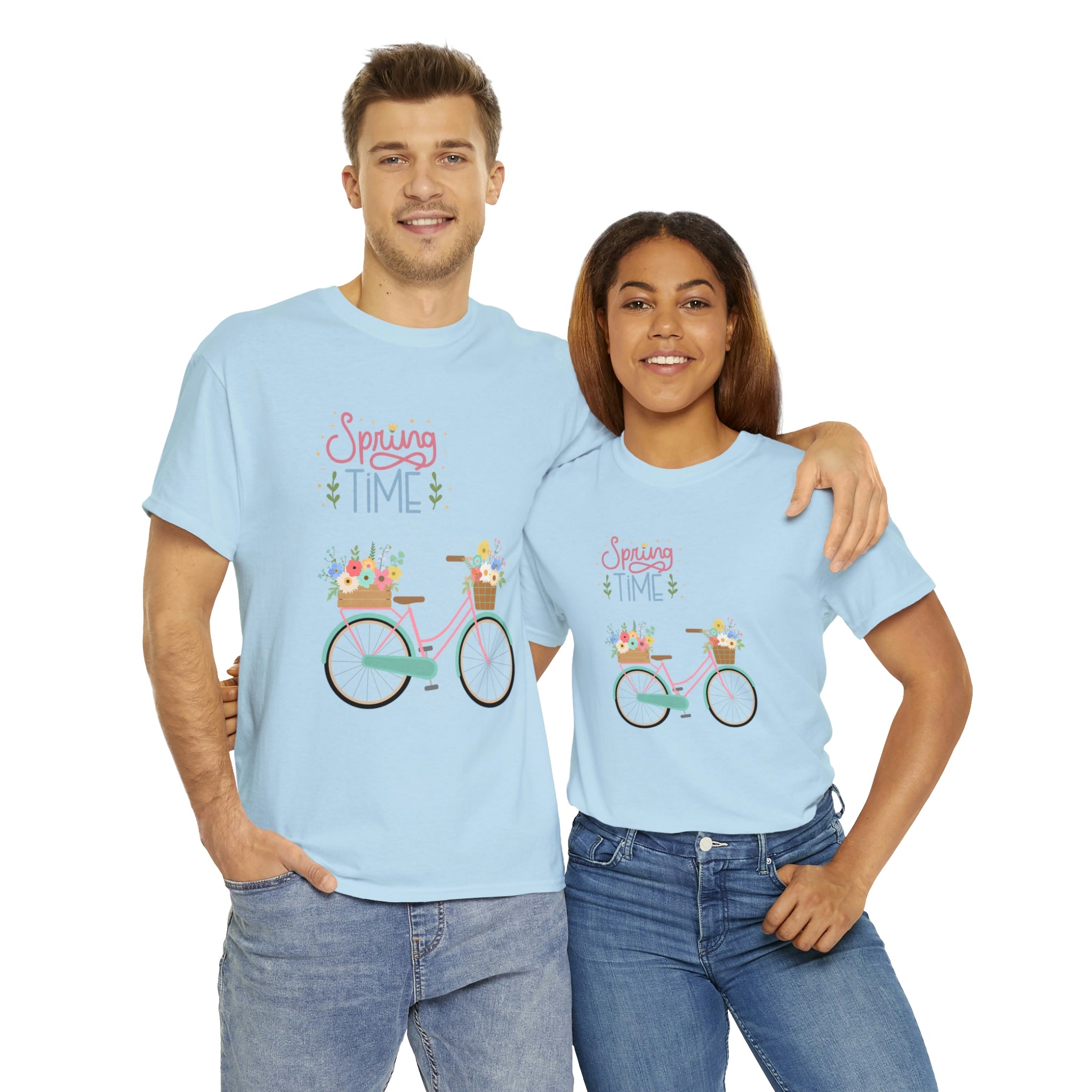 Spring Time Unisex Heavy Cotton Tee