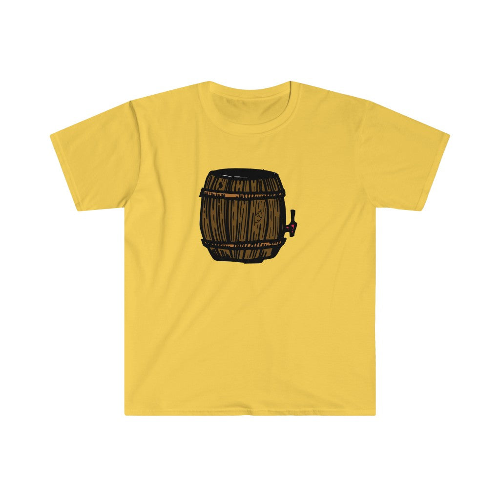 Keg Beer Unisex Softstyle T-Shirt