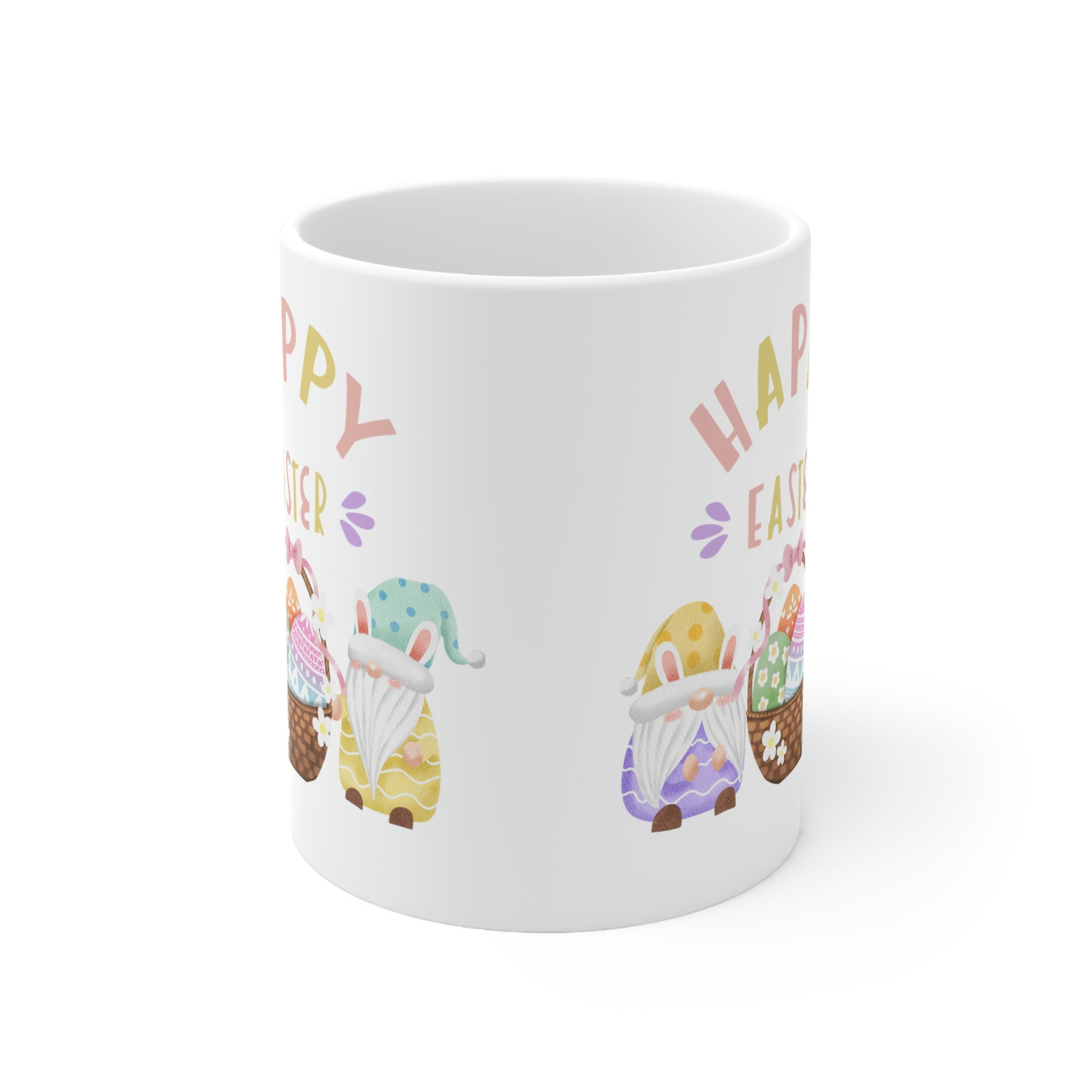 Happy Easter Gnome Ceramic Mug 11oz