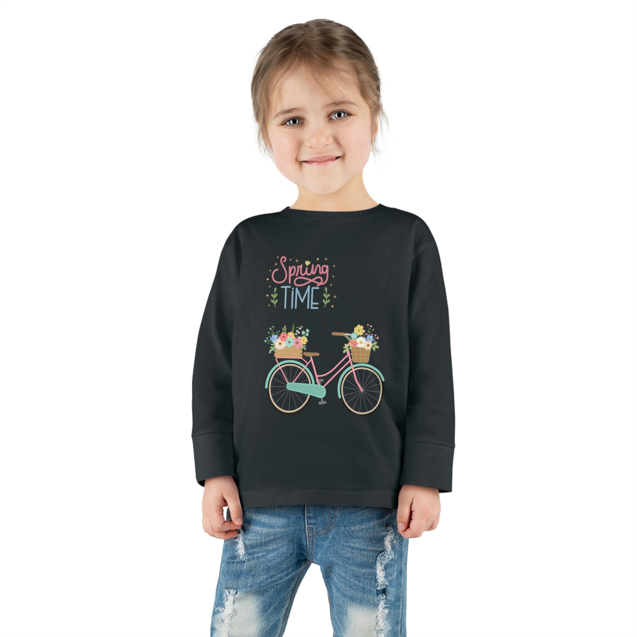 Spring Time Toddler Long Sleeve Tee