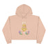 Easter Hunt Is On Crop Hoodie