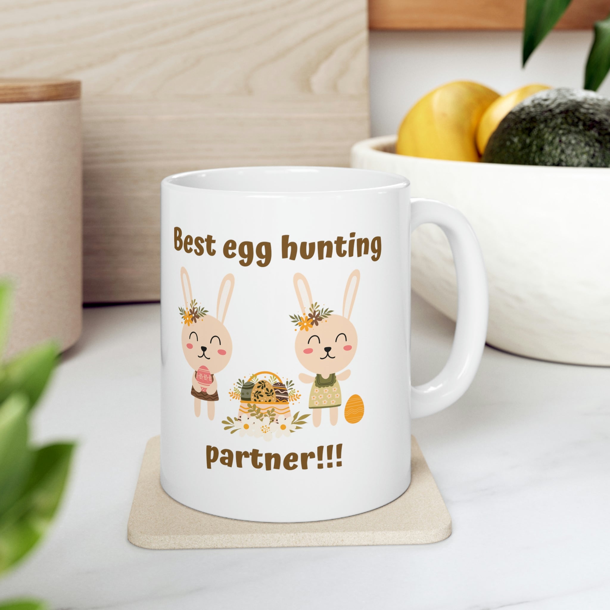 Egg Easter Partner Ceramic Mug 11oz