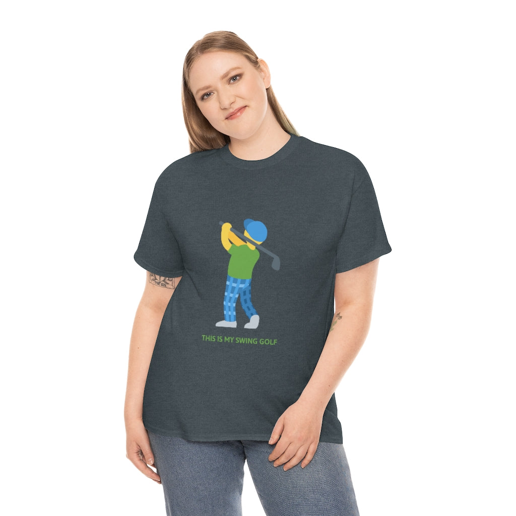 My Swing Golf Unisex Heavy Cotton Tee