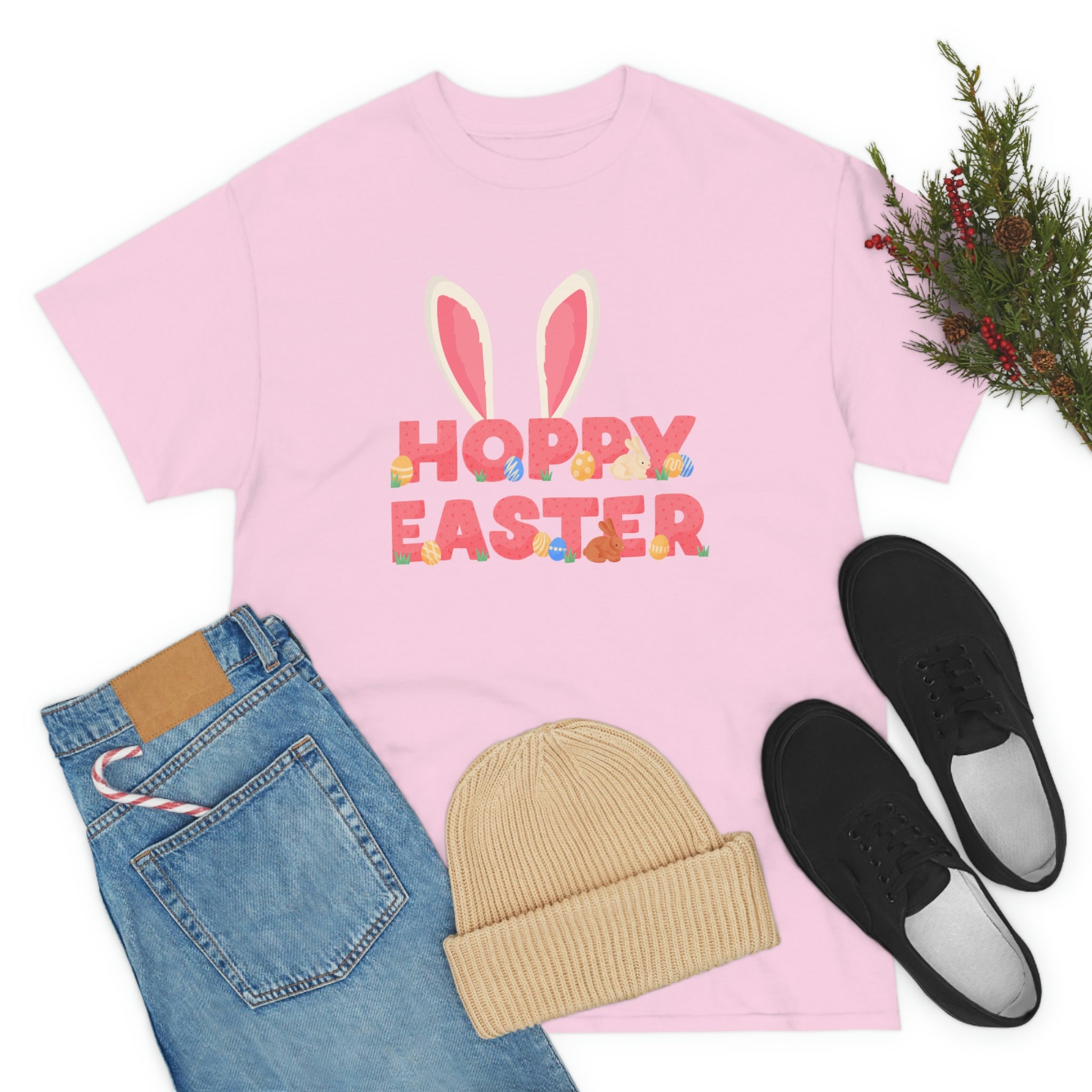 The Hoppy Easter Unisex Heavy Cotton Tee