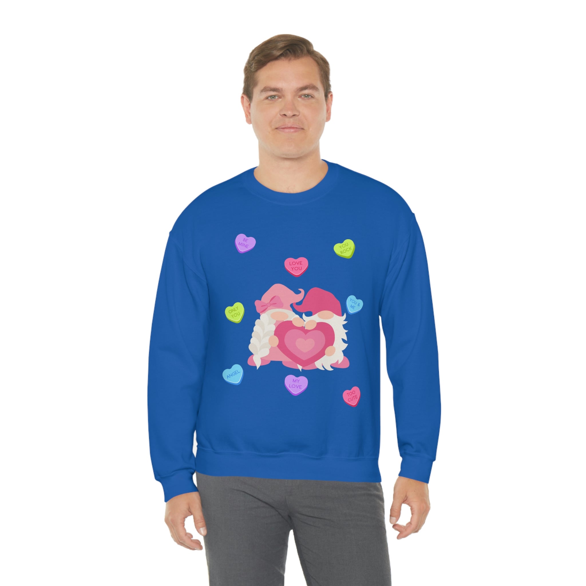 You Gnome I Love You!! Unisex Heavy Blend™ Crewneck Sweatshirt