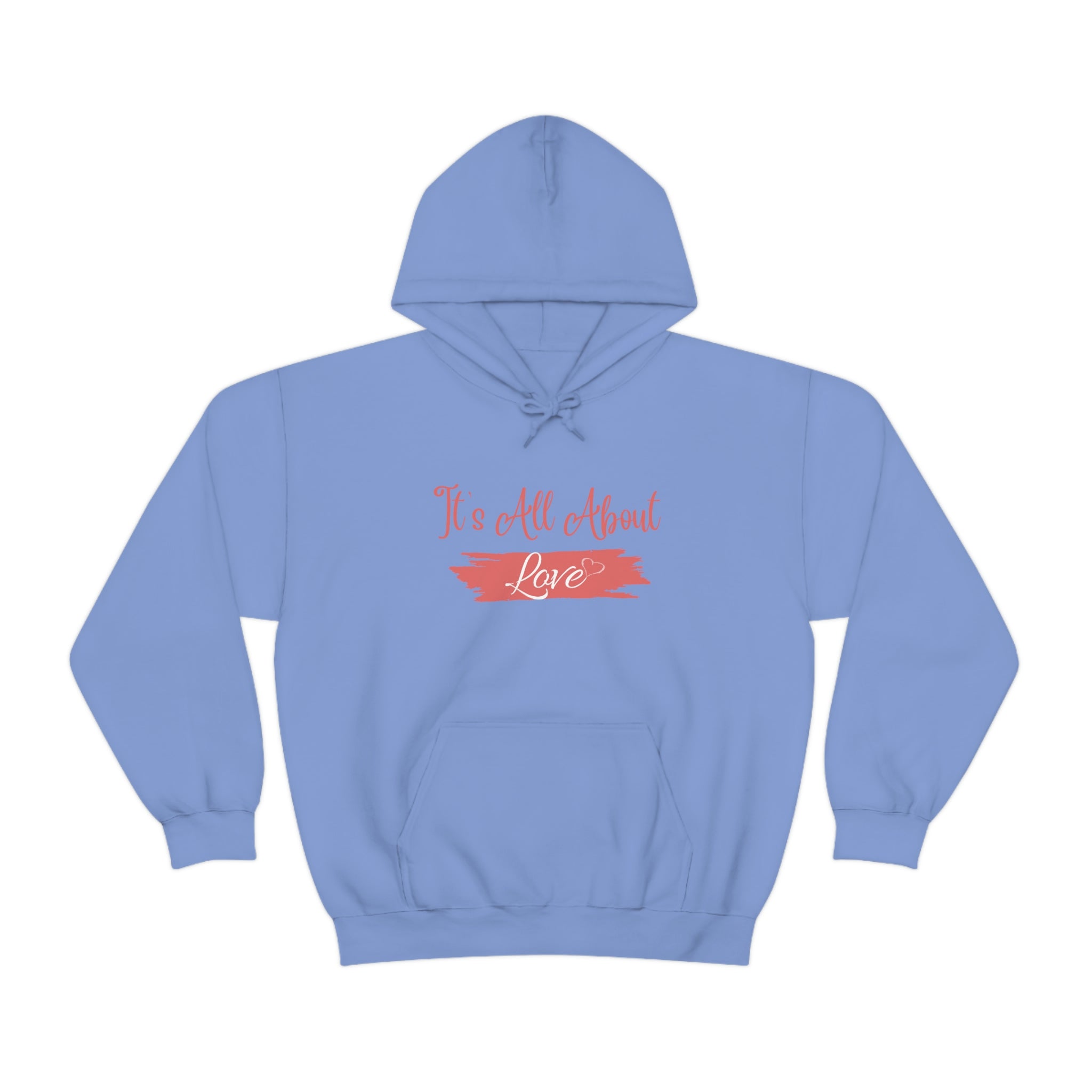 It's All About Love Unisex Heavy Blend™ Hooded Sweatshirt