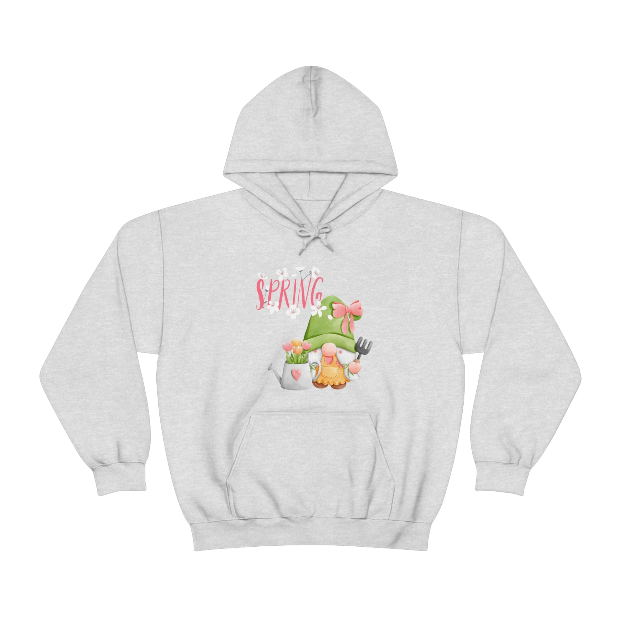 Gnome Happy Spring Unisex Heavy Blend™ Hooded Sweatshirt