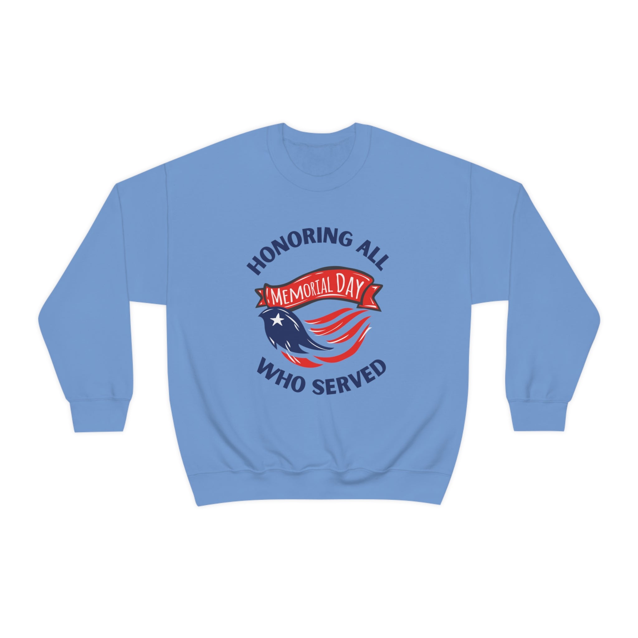 Memorial Day Honoring All Who Served Unisex Heavy Blend™ Crewneck Sweatshirt