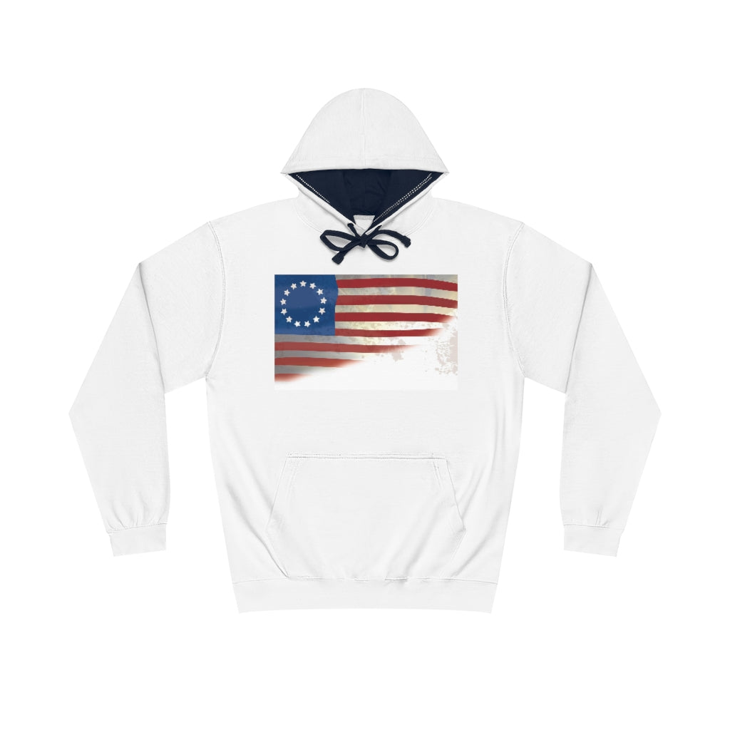 Old Glory Unisex Varsity Hoodie