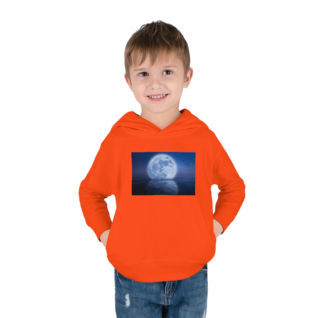 Mystical Moon Toddler Pullover Fleece Hoodie