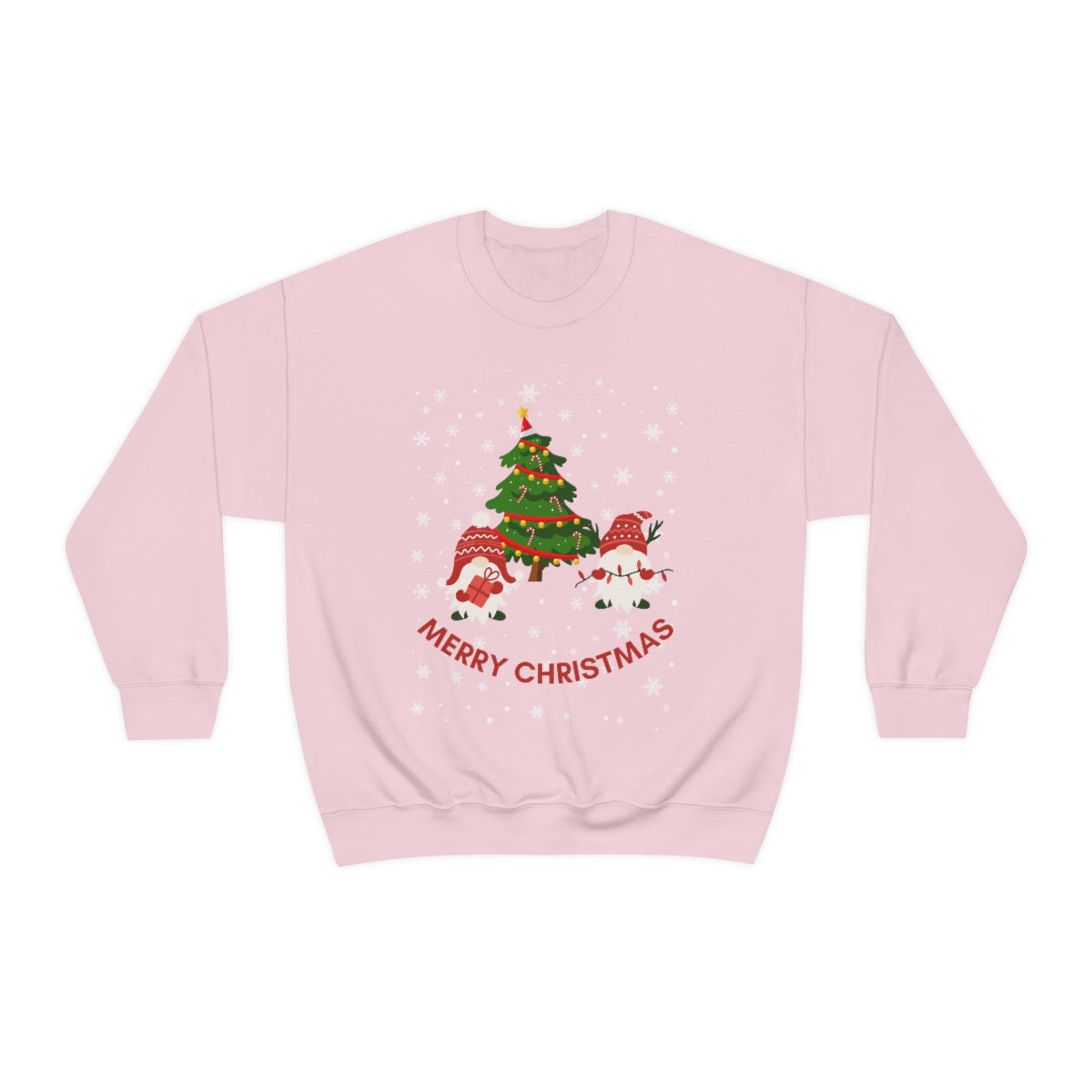 Merry & Bright Holidays Christmas Unisex Heavy Blend™ Crewneck Sweatshirt