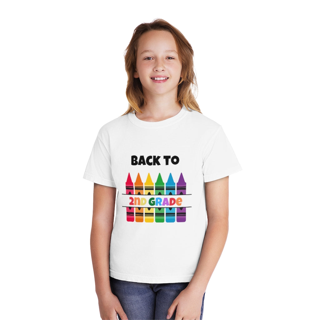 Back to Second Grade Youth Midweight Tee