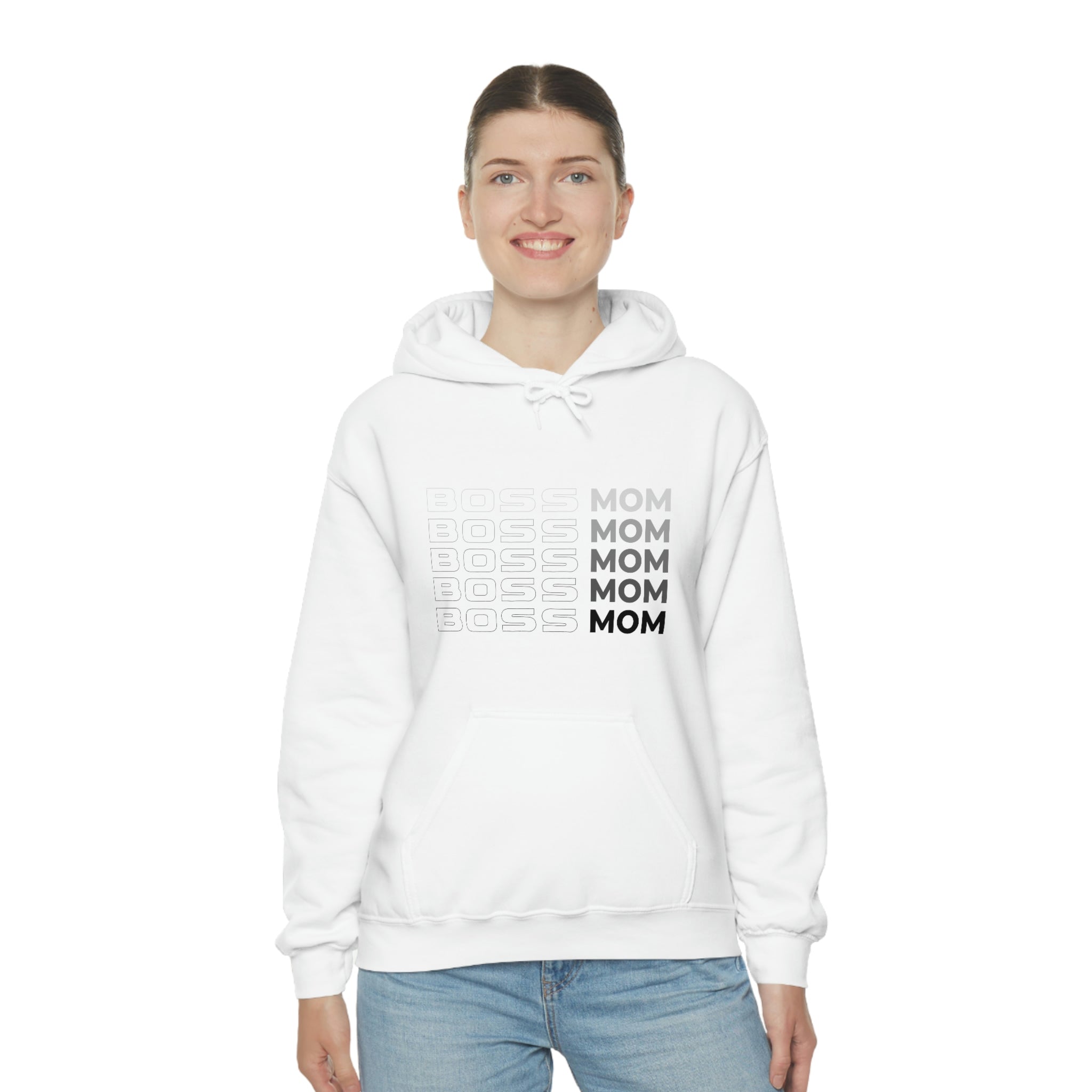 Boss Mom Unisex Heavy Blend™ Hooded Sweatshirt