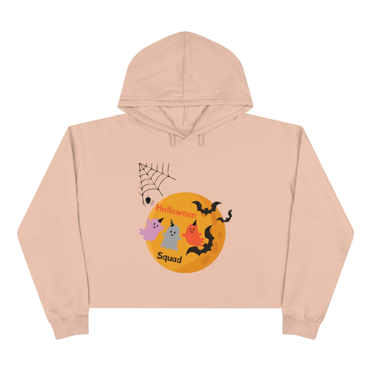 Halloween Squad Crop Hoodie