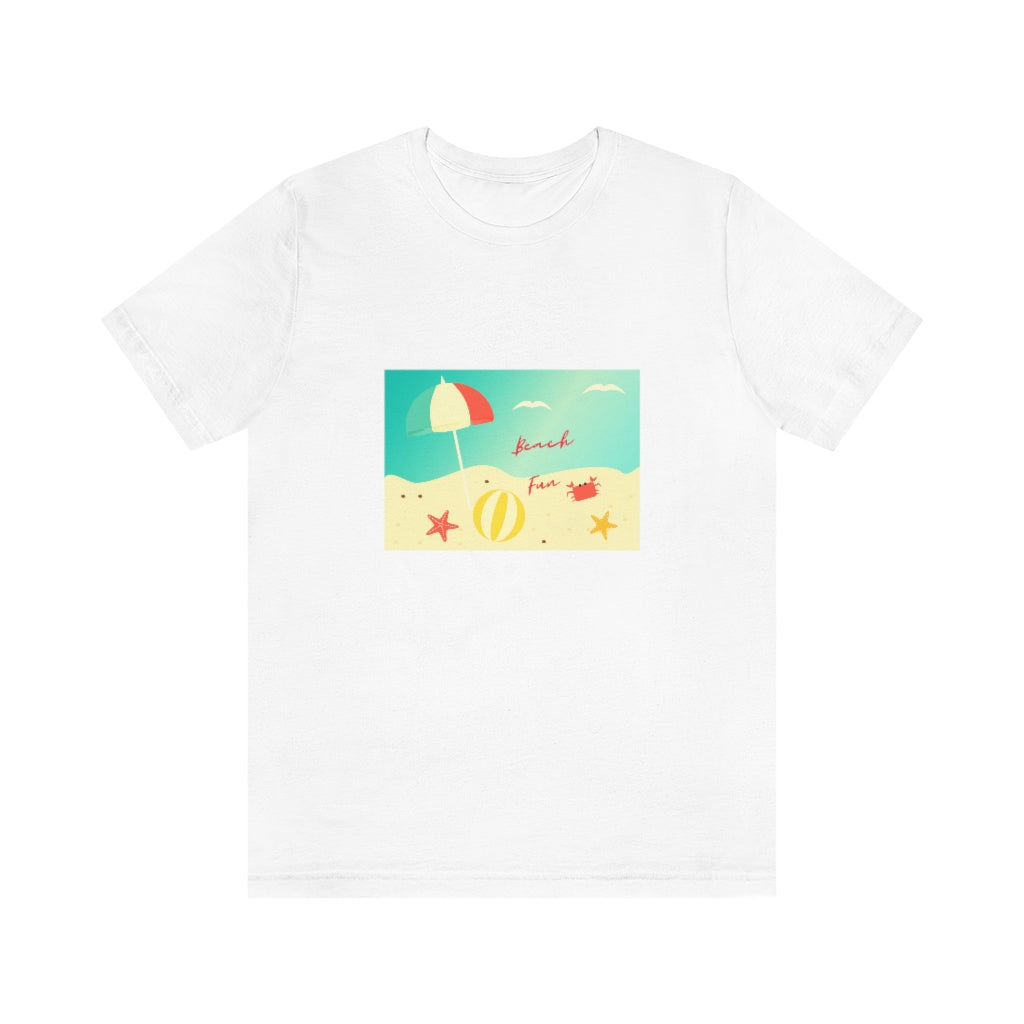 Beach Fun Unisex Jersey Short Sleeve Tee