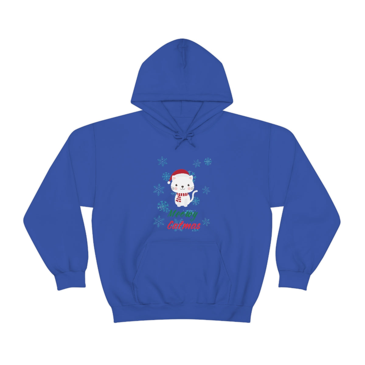 Meowy Catmas Unisex Heavy Blend™ Hooded Sweatshirt