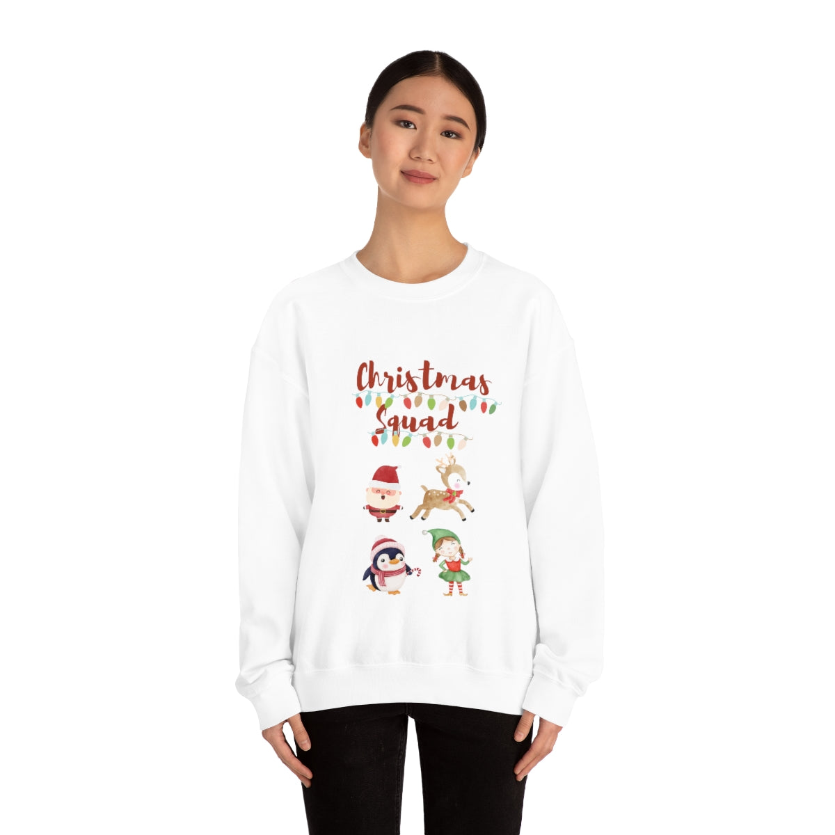 Christmas Squad Unisex Heavy Blend™ Crewneck Sweatshirt