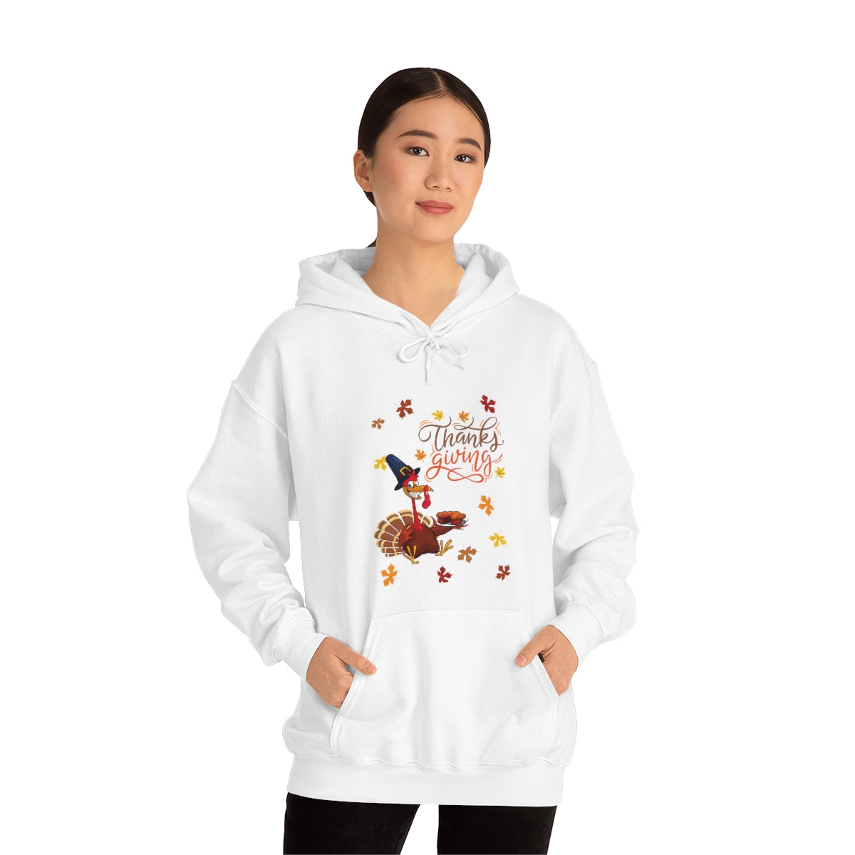 Thanksgiving Turkey Unisex Heavy Blend™ Hooded Sweatshirt
