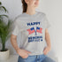 Happy Memorial Day Unisex Jersey Short Sleeve Tee