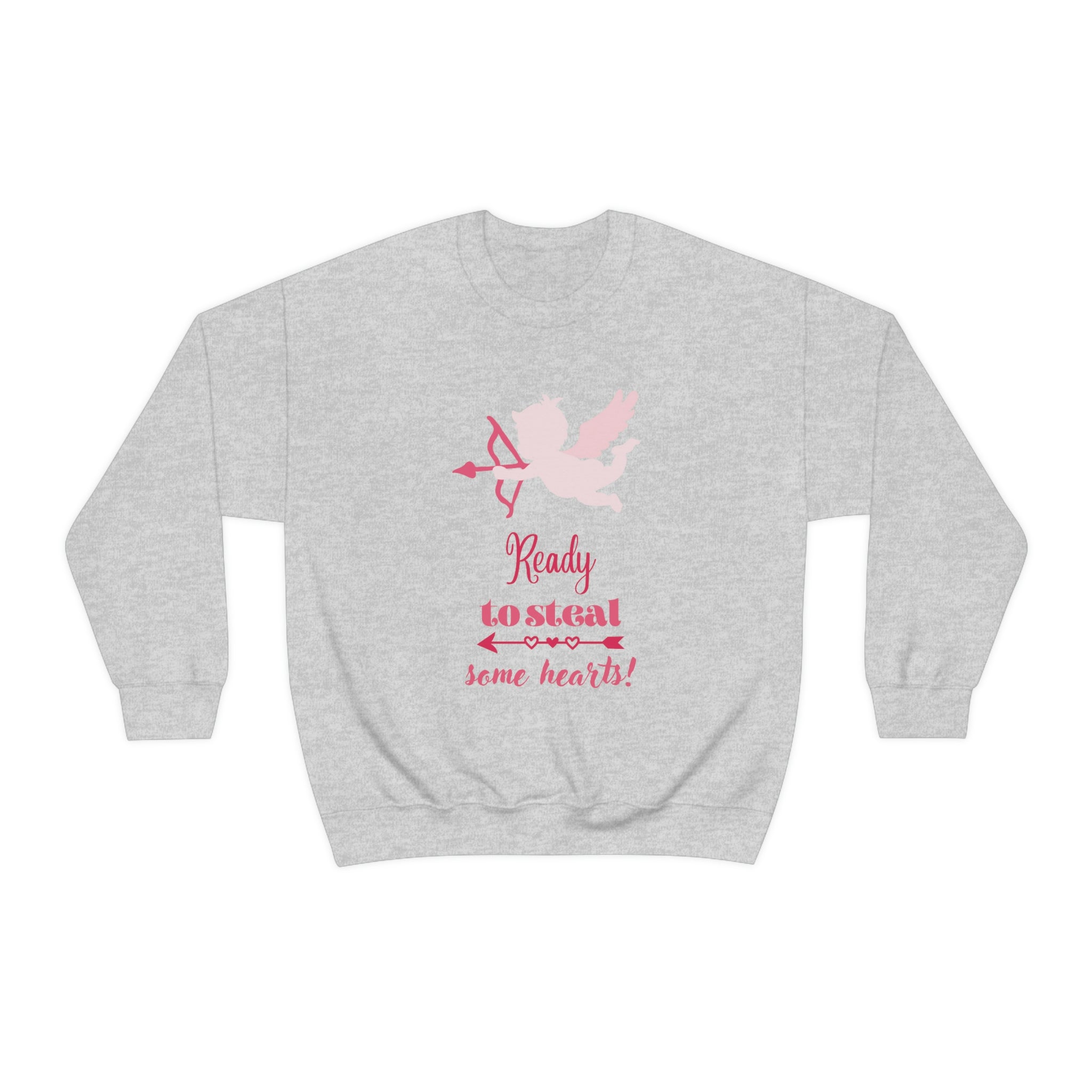 Ready To Steal Some Hearts!! Unisex Heavy Blend™ Crewneck Sweatshirt