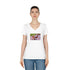 Computer Person Women's Evoker V-Neck T-Shirt