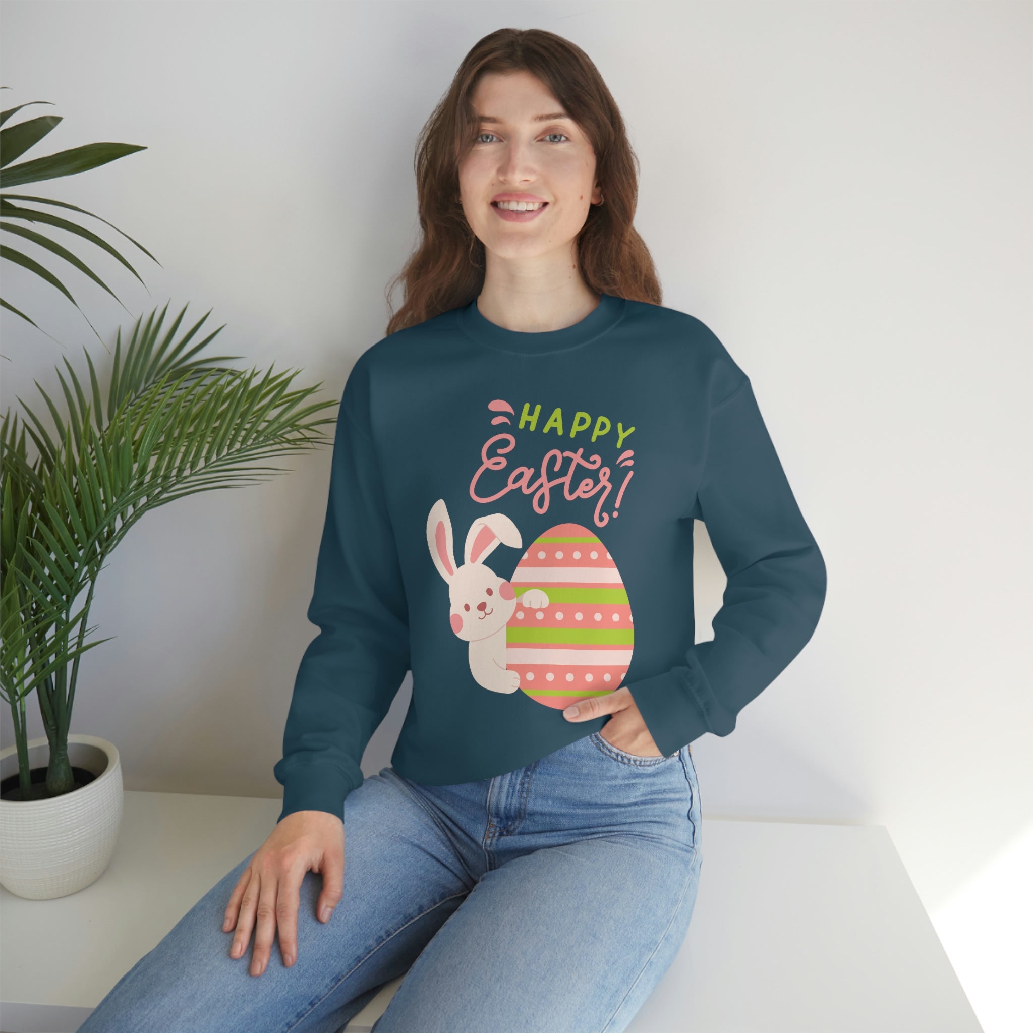 Easter Egg Unisex Heavy Blend™ Crewneck Sweatshirt