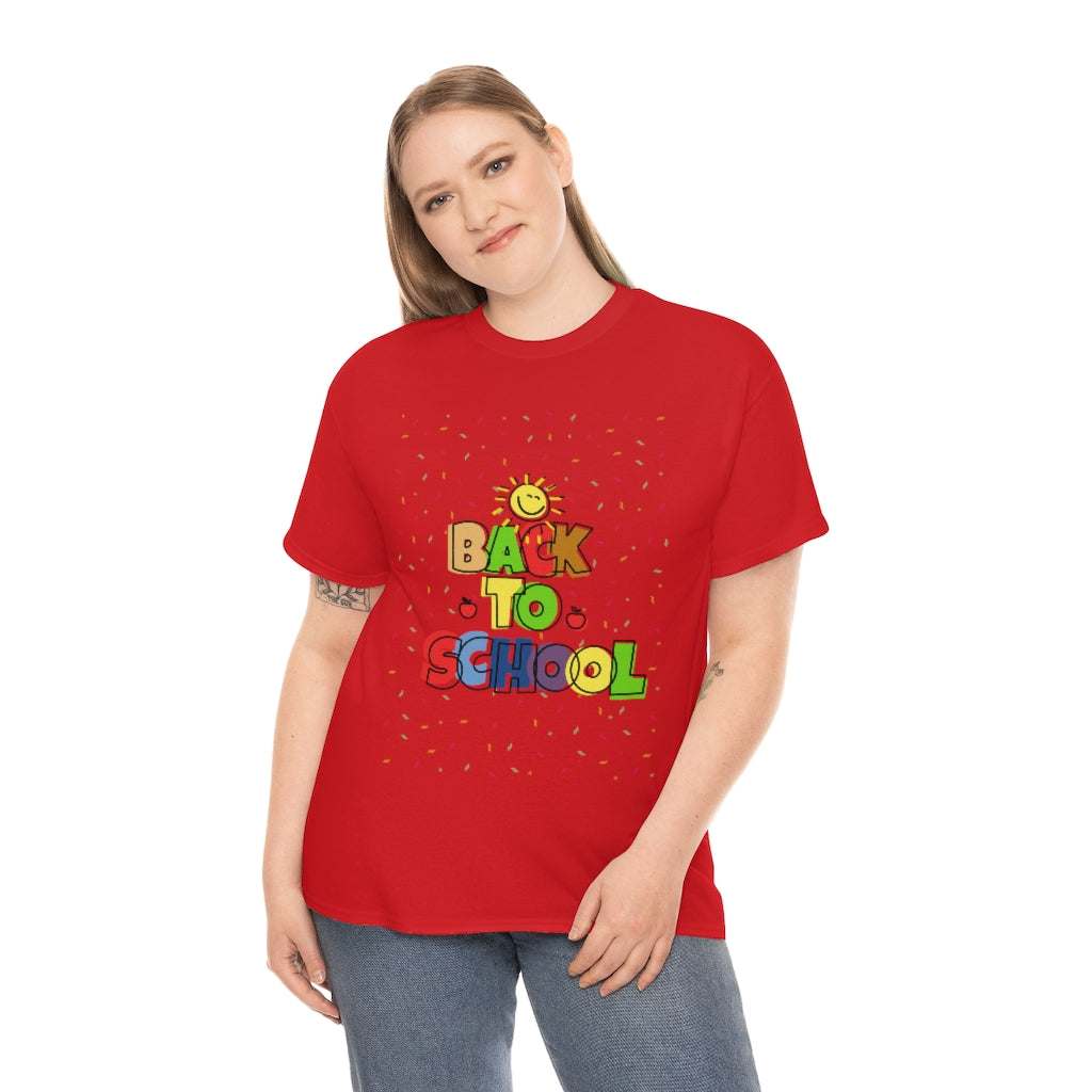 The Sunny Back to School Unisex Heavy Cotton Tee