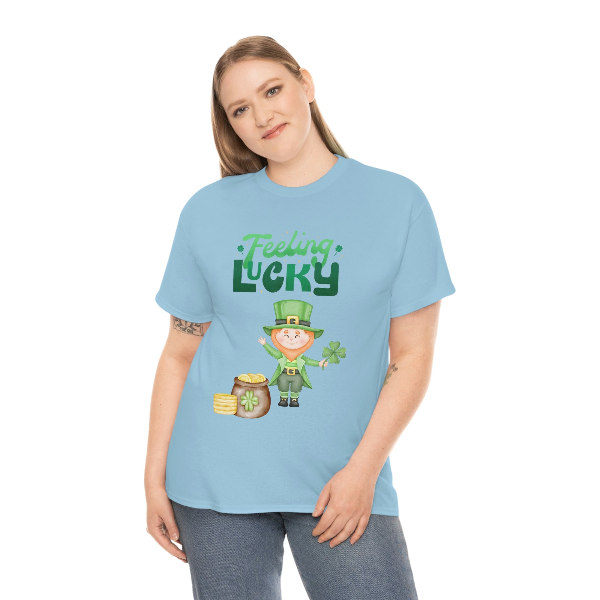 Feeling Lucky Unisex Heavy Cotton Tee