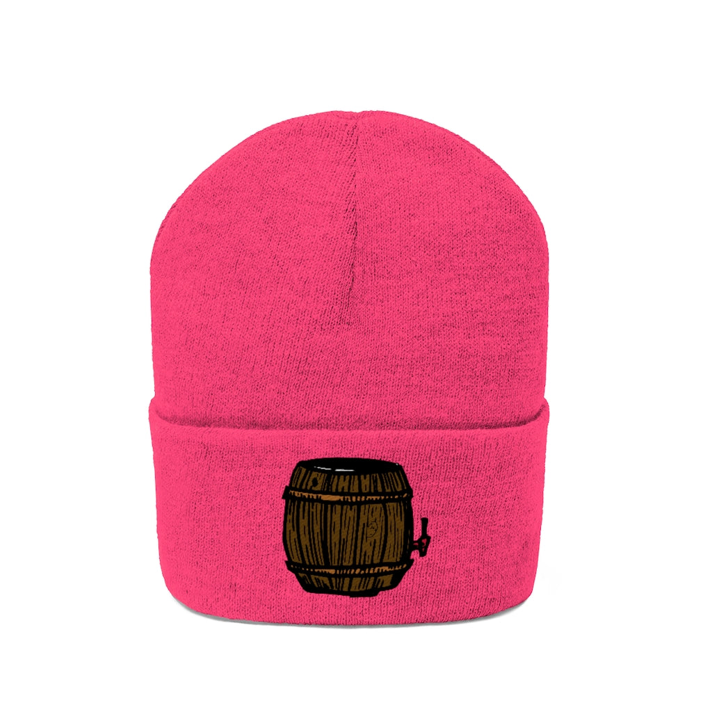 Keg Barrel Knit Beanie