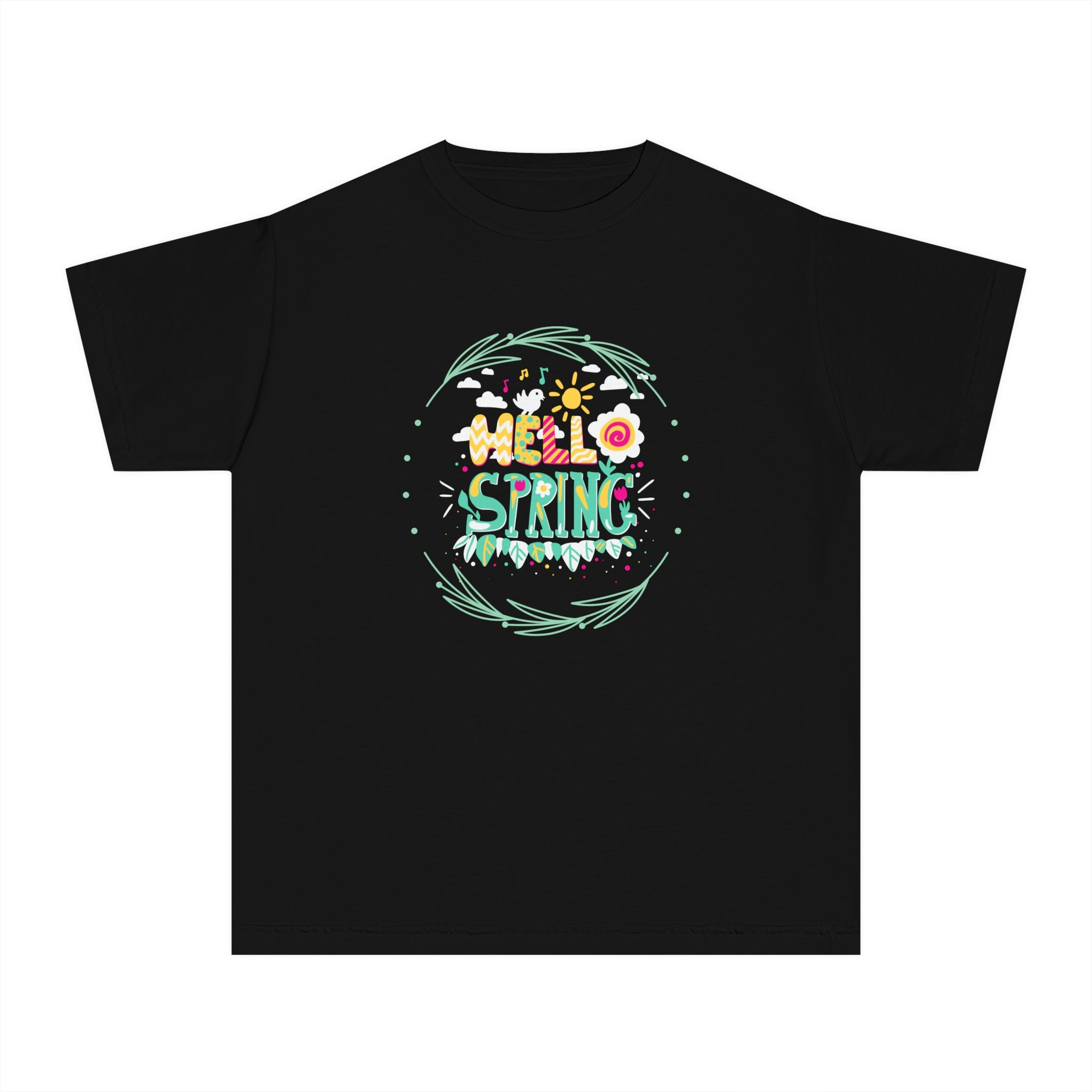 Hello Spring Youth Midweight Tee