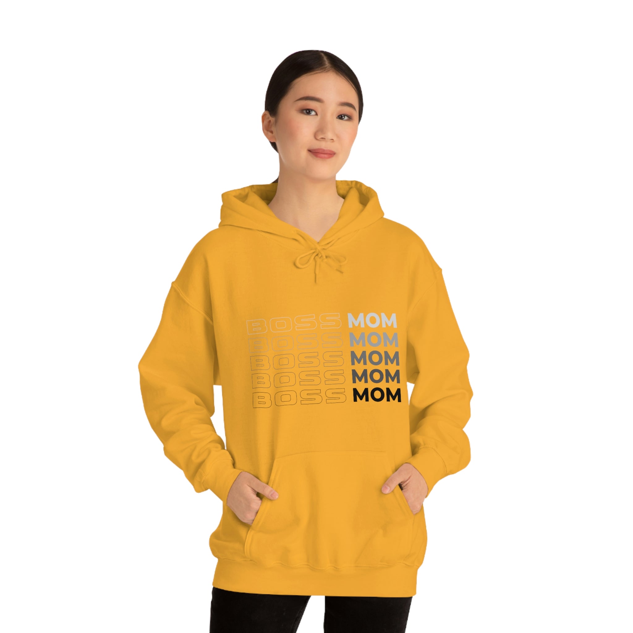 Boss Mom Unisex Heavy Blend™ Hooded Sweatshirt