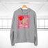 Happy Valentine's Day Unisex Hooded Zip Sweatshirt