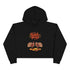 Cute Thanksgiving Turkey Pilgrim Crop Hoodie