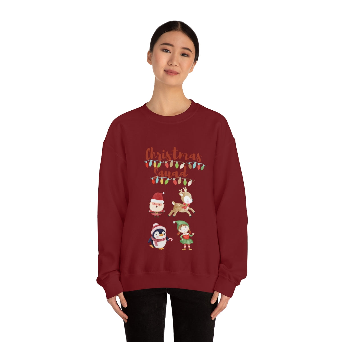 Christmas Squad Unisex Heavy Blend™ Crewneck Sweatshirt