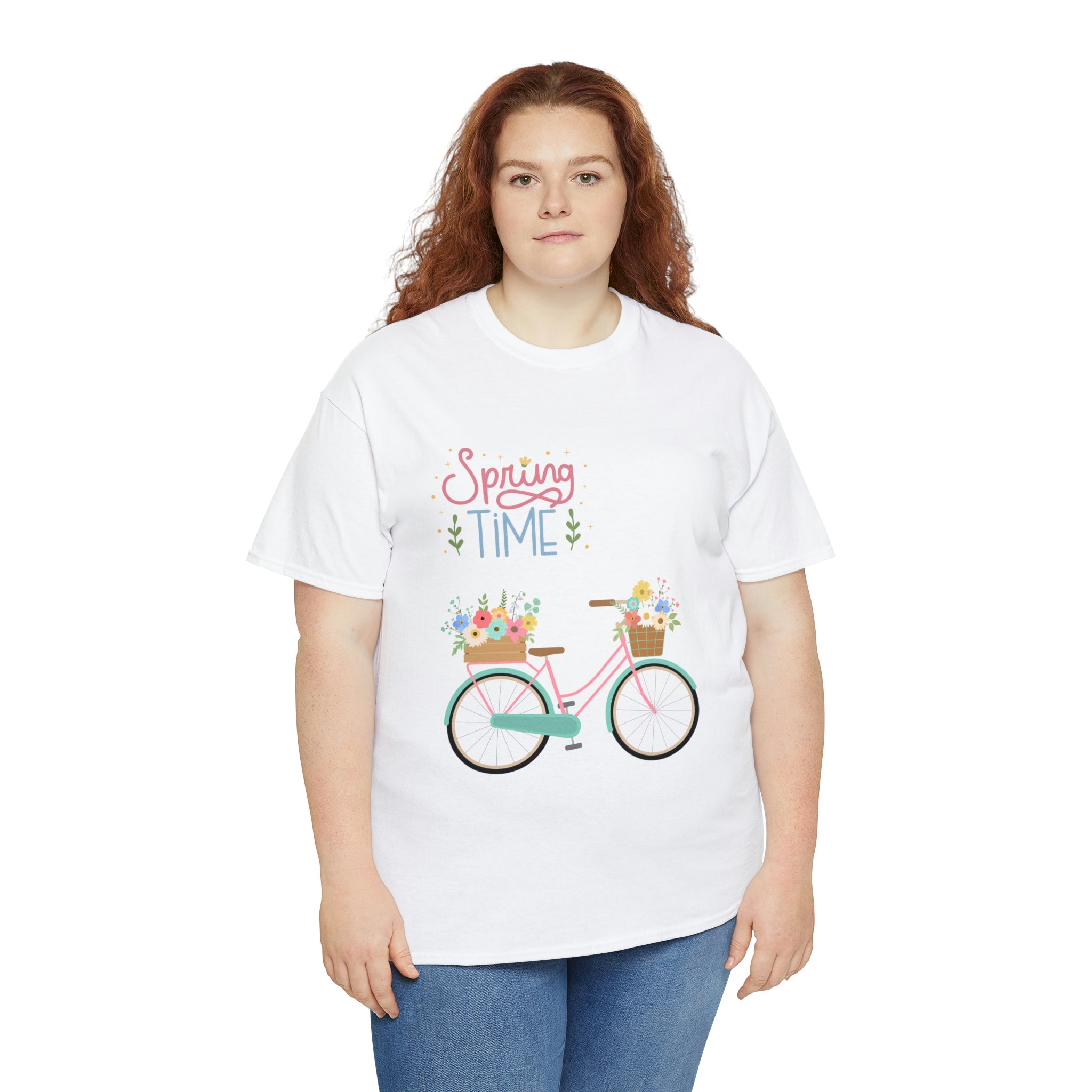 Spring Time Unisex Heavy Cotton Tee