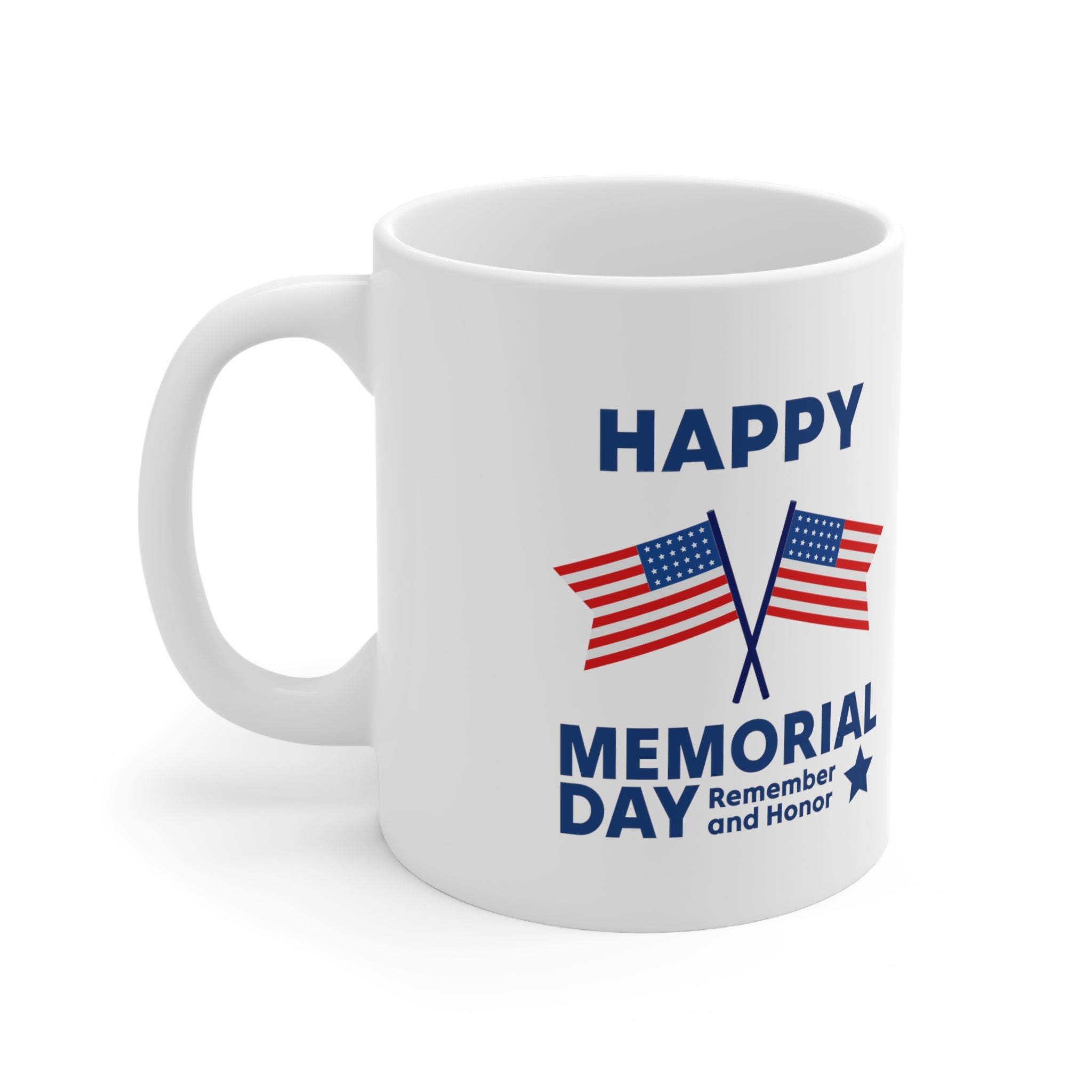 Happy Memorial Day Ceramic Mug 11oz
