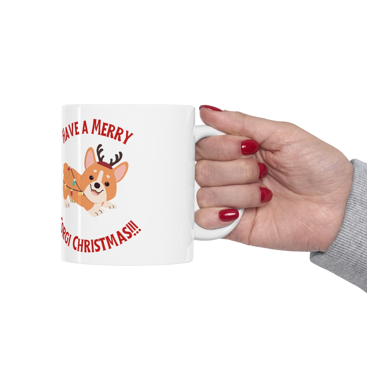 Have A Merry Corgi Christmas Ceramic Mug 11oz