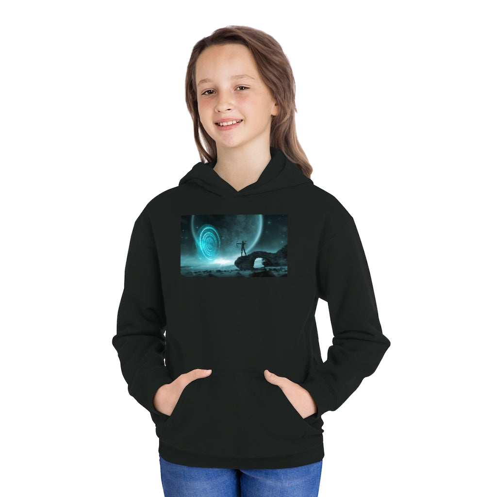 Mystical Moon Youth Fleece Hoodie