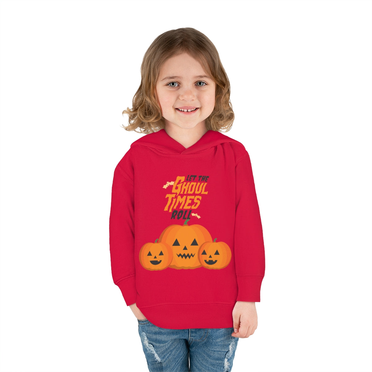 Let The Ghoul Times Roll Toddler Pullover Fleece Hoodie