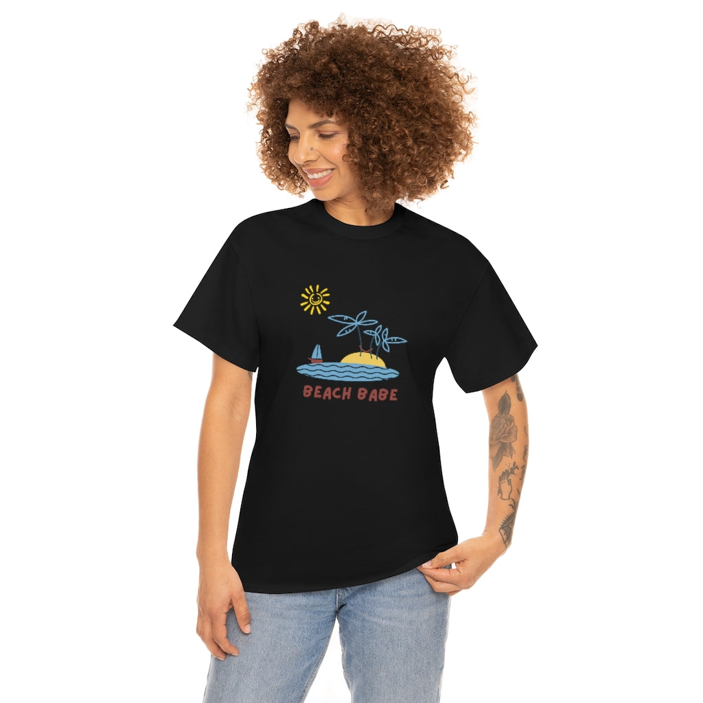 Beach Babe Unisex Heavy Cotton Tee