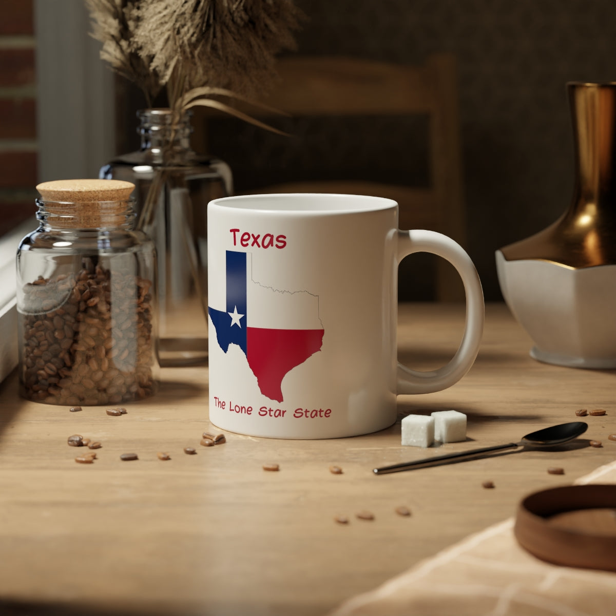 Texas State Flag Jumbo Mug, 20oz