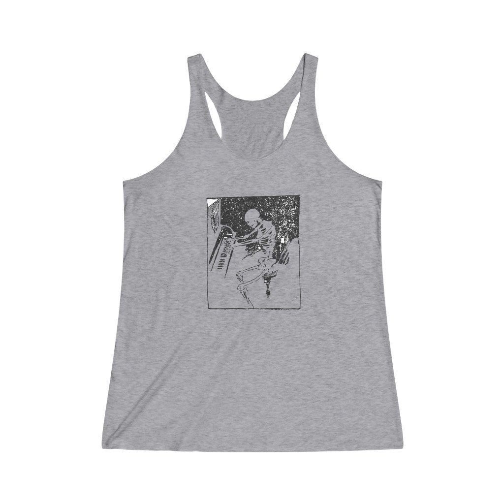 Piano Player's Women's Tri-Blend Racerback Tank