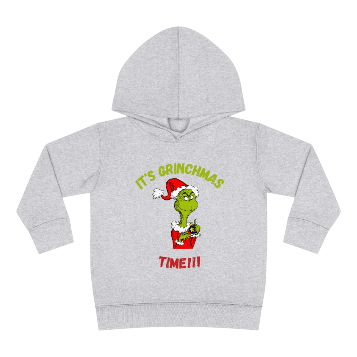 It's Grichmas Time!!! Toddler Pullover Fleece Hoodie