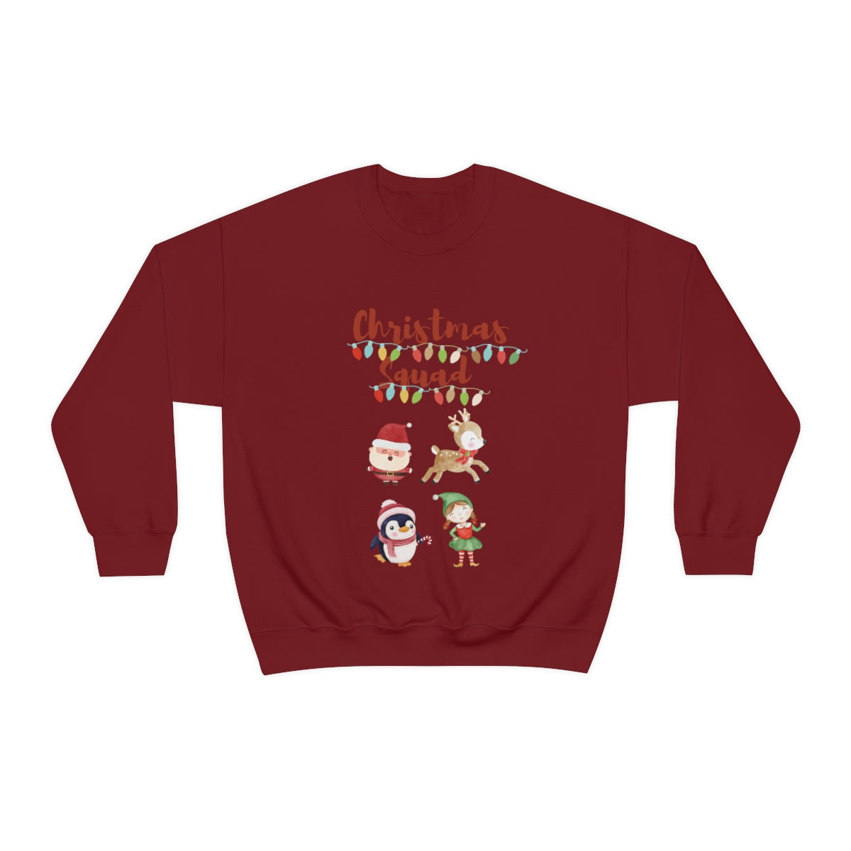 Christmas Squad Unisex Heavy Blend™ Crewneck Sweatshirt