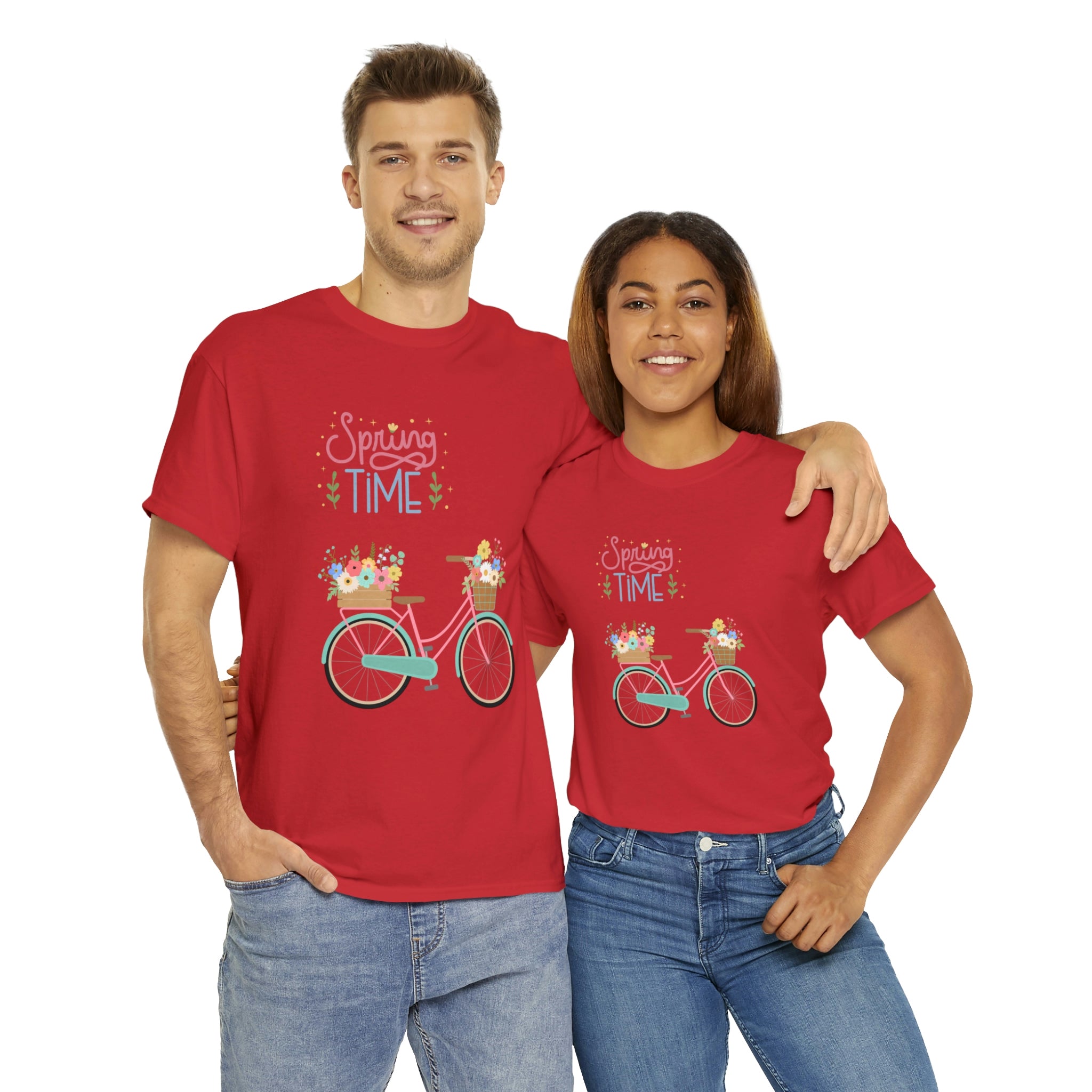 Spring Time Unisex Heavy Cotton Tee