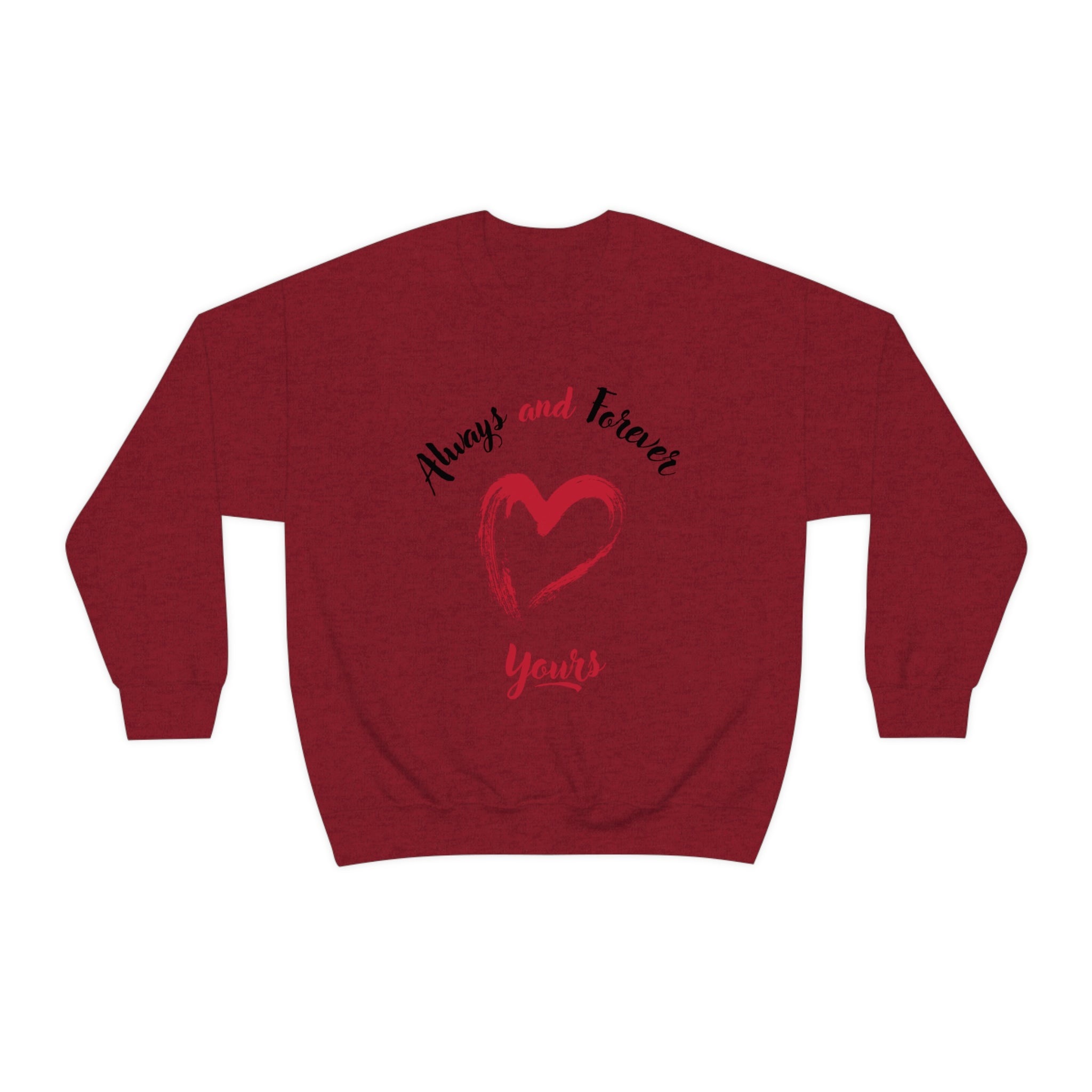 Always And Forever Yours Unisex Heavy Blend™ Crewneck Sweatshirt